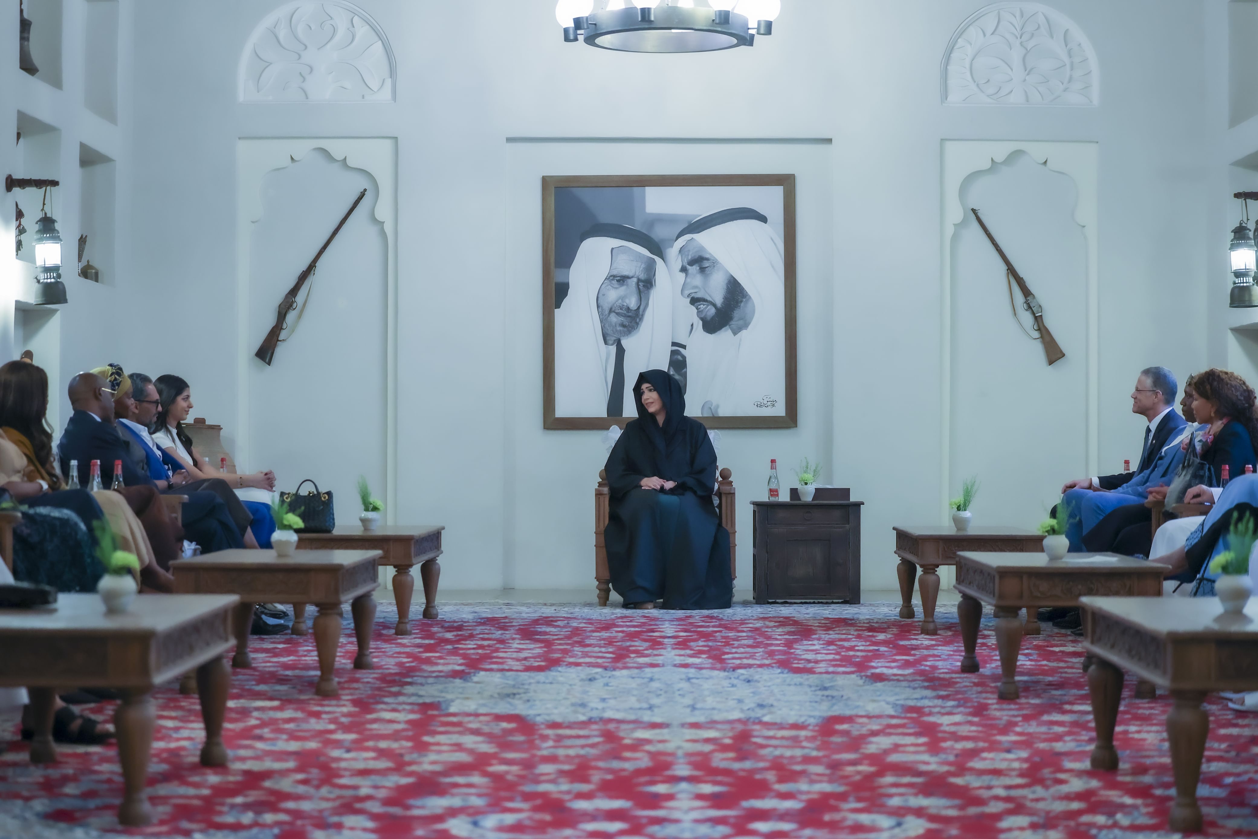 لطيفة بنت محمد بن راشد تبحث فرص التعاون الثقافي والاجتماعي مع قادة الأعمال الأفارقة