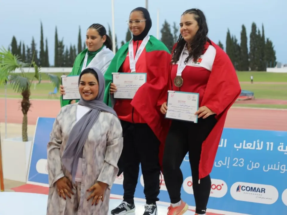 سلمى المري تسجل اسمها بأحرف من ذهب في سجل ألعاب القوى العربية