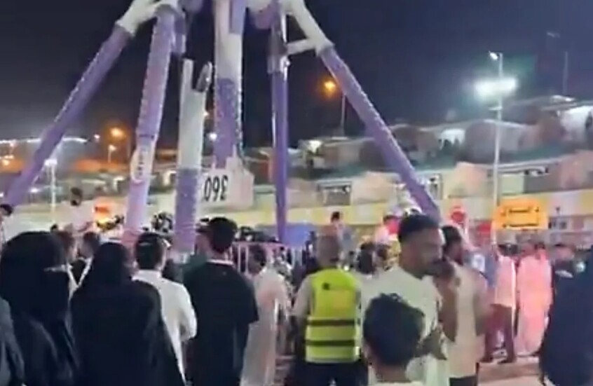 سقوط لعبة في ملاهي الطائف يُصيب 23 شخصاً بينهم فتيات