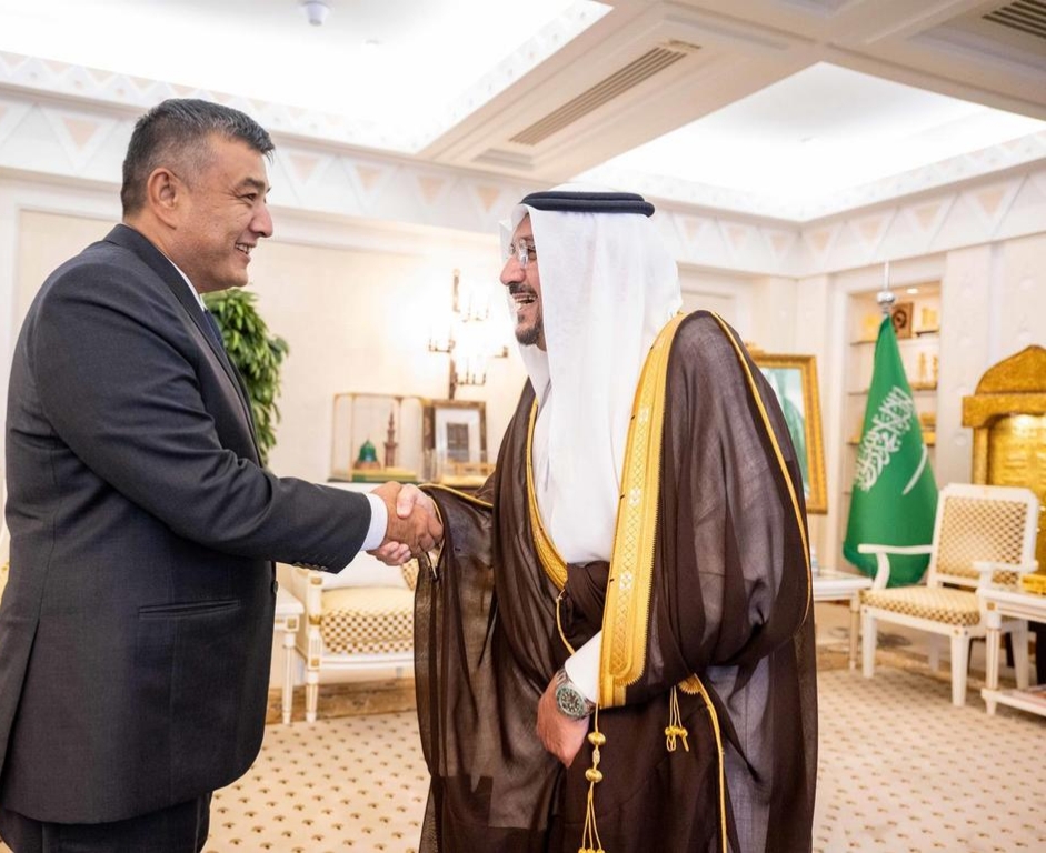 السعودية: أمير منطقة القصيم يستقبل سفير أوزبكستان لتعزيز التعاون الثنائي