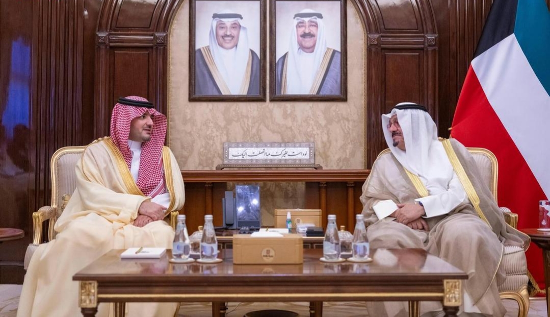 مباحثات رسمية بين وزير الداخلية السعودي ونظيره الكويتي لبحث التعاون الثنائي