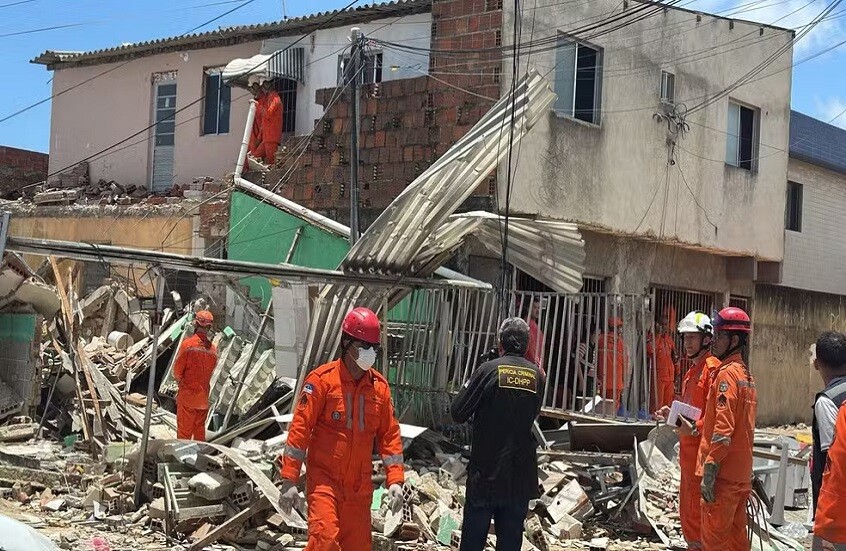 انفجار غاز يهز مدينة أوليندا البرازيلية ويخلّف قتلى وجرحى