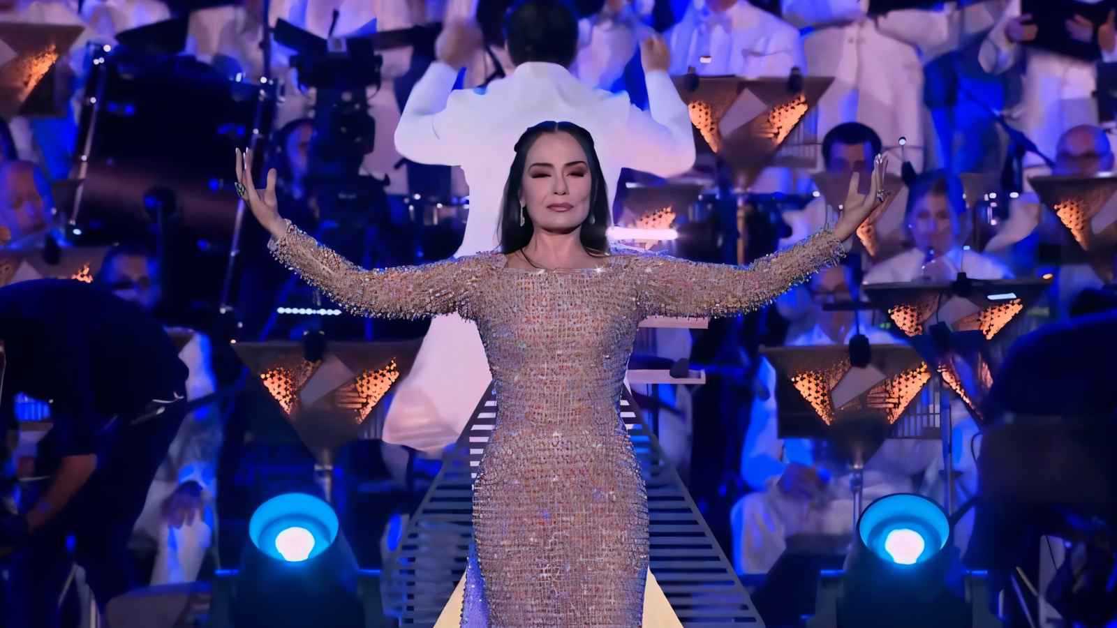  شريهان تتألق في افتتاح المتحف المصري الكبير وتصف الحدث بـ"التتويج الأعظم"