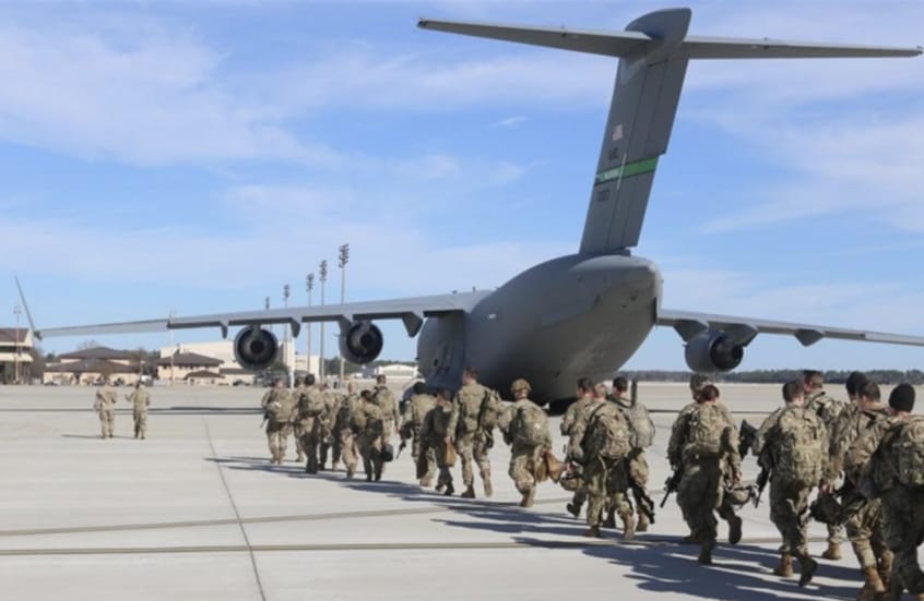 انسحاب التحالف الدولي من بغداد بالكامل وانتقاله إلى إقليم كردستان