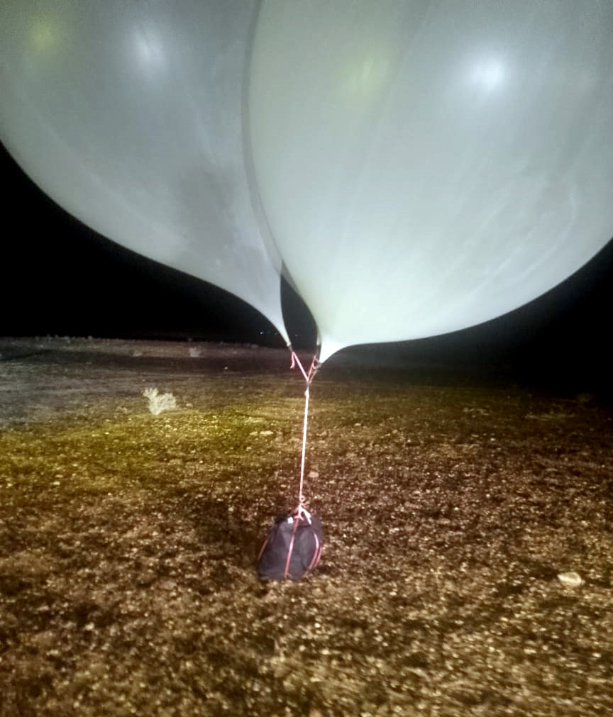 الجيش الأردني يُسقط بالونات محمّلة بالمخدرات على الواجهة الشرقية