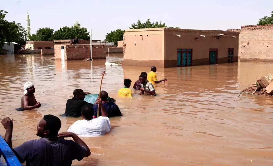 السودان : فيضانات تضرب جنوب شرق البلاد السودان : فيضانات تضرب جنوب شرق البلاد