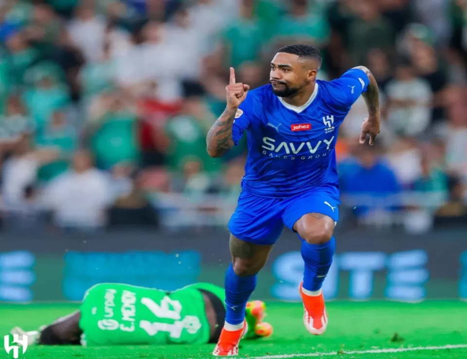 مدرب الهلال يكشف موقف نجمه البرازيلي مالكوم من المشاركة في نهائي كأس السوبر 