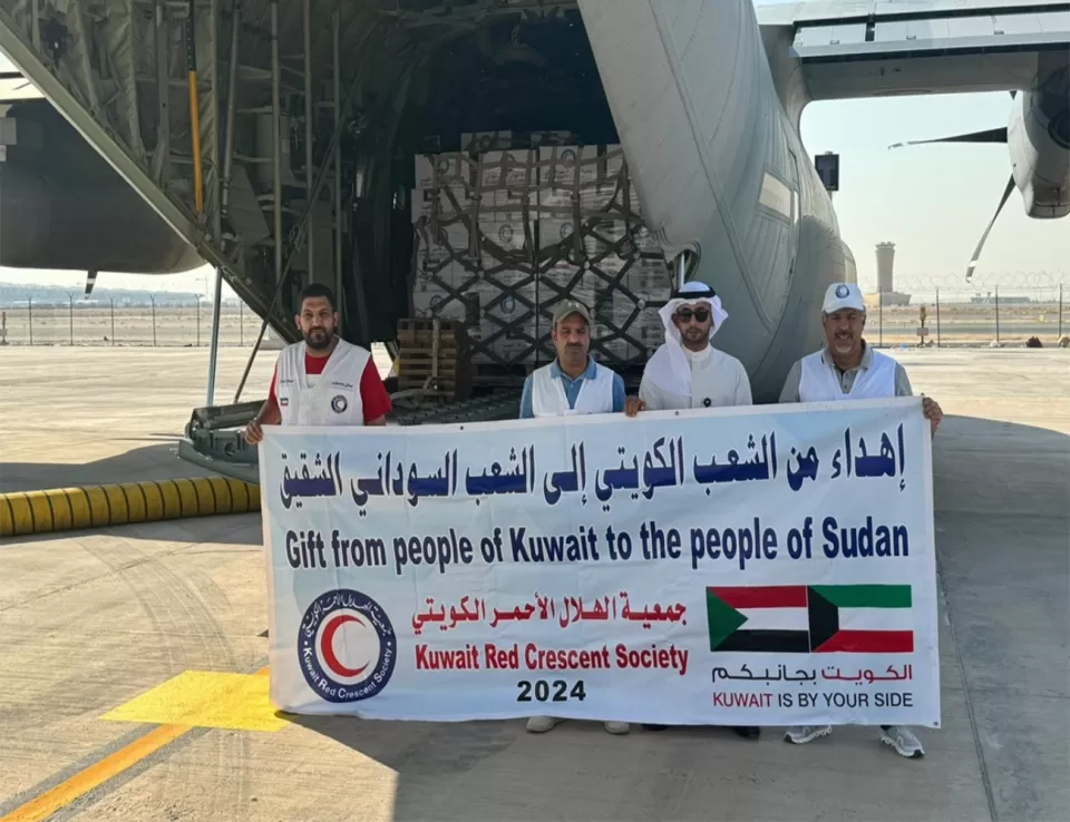 السودان: وصول طائرة مساعدات كويتية ثالثة لمتضرري الحرب والسيول
