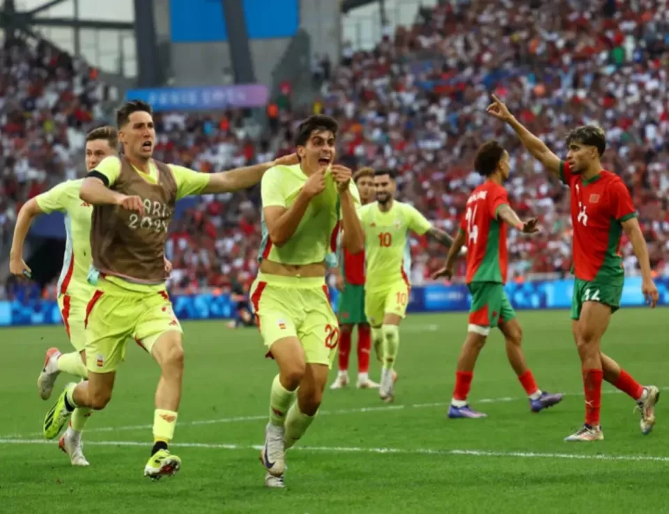 إسبانيا تطيح بالمغرب من نصف النهائي في أولمبياد باريس 2024