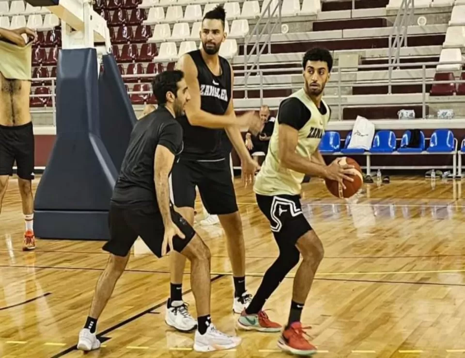 شجار في ختام  مباراة السلة الودية بين الرياضي اللبناني والزمالك