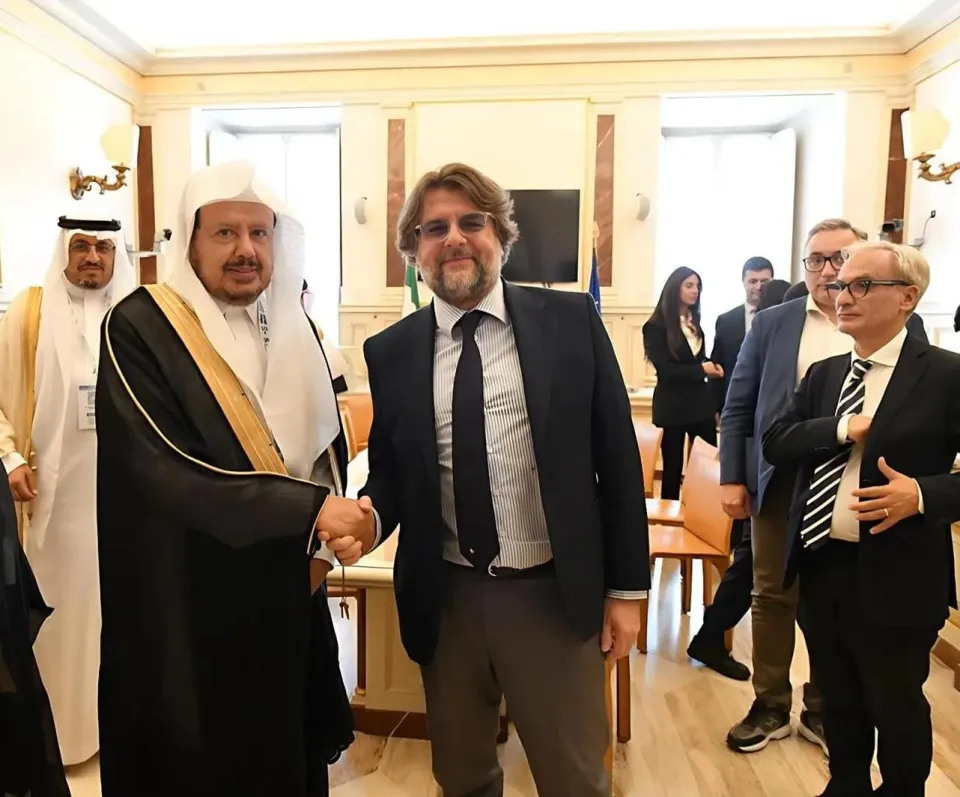 رئيس مجلس الشورى  السعودي يلتقي رئيس لجنة الصداقة البرلمانية الإيطالية السعودية