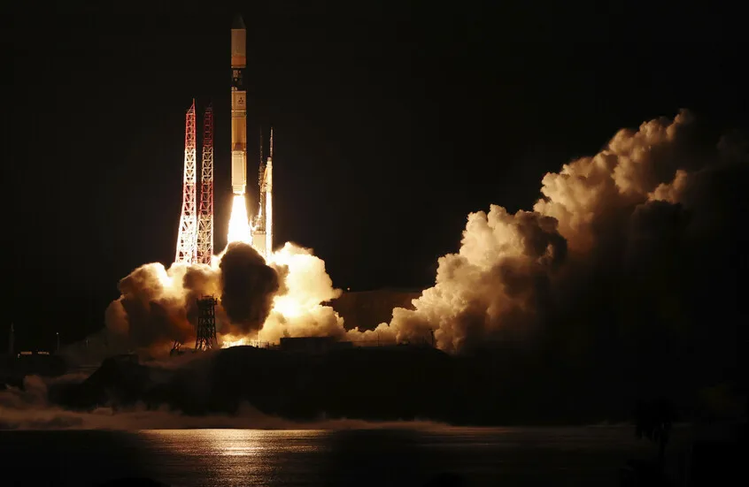 اليابان تختتم استخدام صواريخ "إتش-اثنان-ألف" بإطلاقها الأخير لمراقبة الغازات الدفيئة