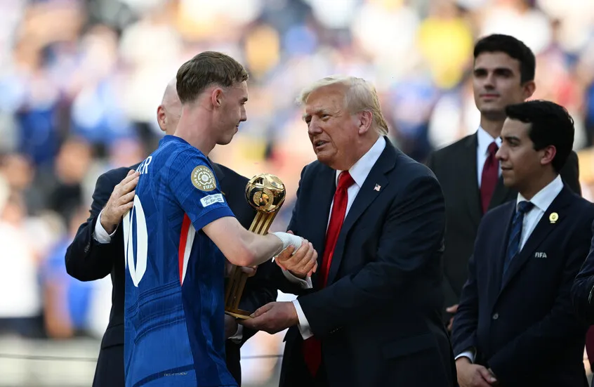 كول بالمر يكشف ما قاله له ترامب خلال تتويج تشيلسي بكأس العالم للأندية
