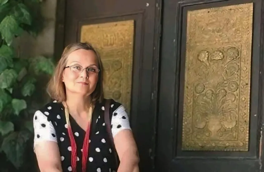 تمثيل جريمة مقتل الفنانة ديالا صلحي الوادي بعد القبض على القاتل في دمشق