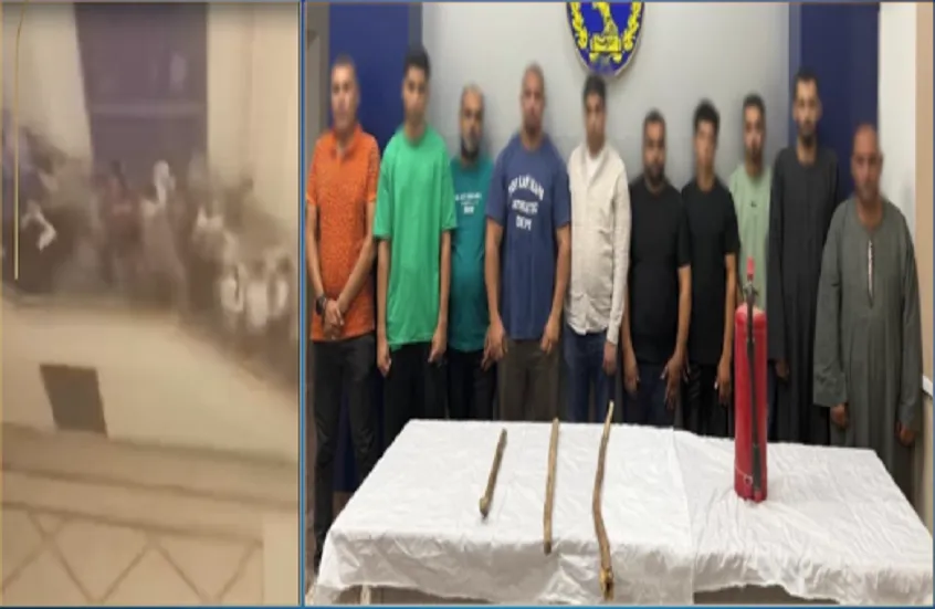 حفل زفاف في بني سويف يتحول إلى مشاجرة كبيرة واعتقالات