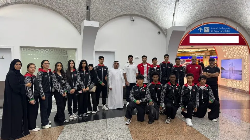 بعثة الإمارات للكاراتيه