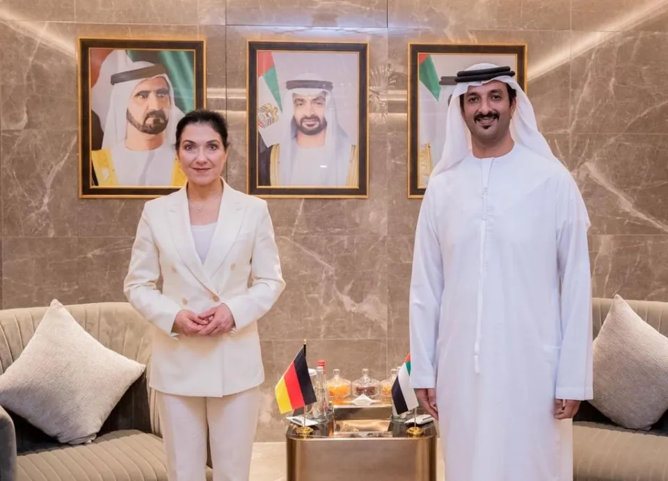 الإمارات وألمانيا تبحثان تعزيز الشراكة الاقتصادية وتوسيع التعاون في قطاعات الاقتصاد الجديد والسياحة والتكنولوجيا