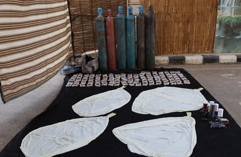 سوريا.. إحباط محاولة تهريب كبتاغون عبر الحدود باستخدام مناطيد جوية