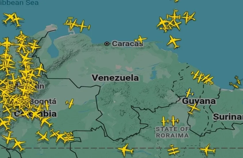 اضطراب حركة الطيران في الكاريبي بعد الضربة الأمريكية على فنزويلا