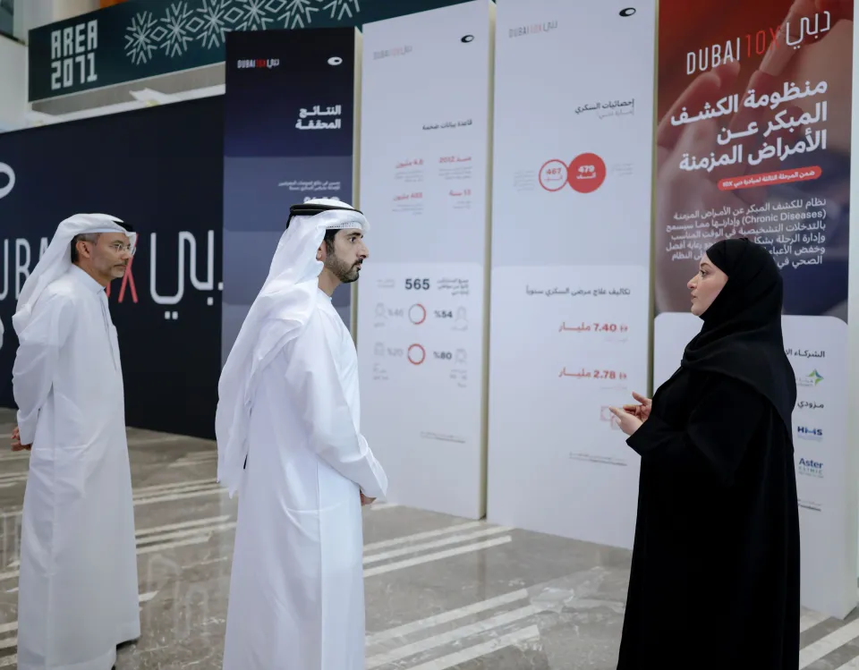 حمدان بن محمد يعتمد إطلاق ثلاثة مشاريع مبتكرة ضمن المرحلة الثالثة من مبادرة دبي عشرة إكس