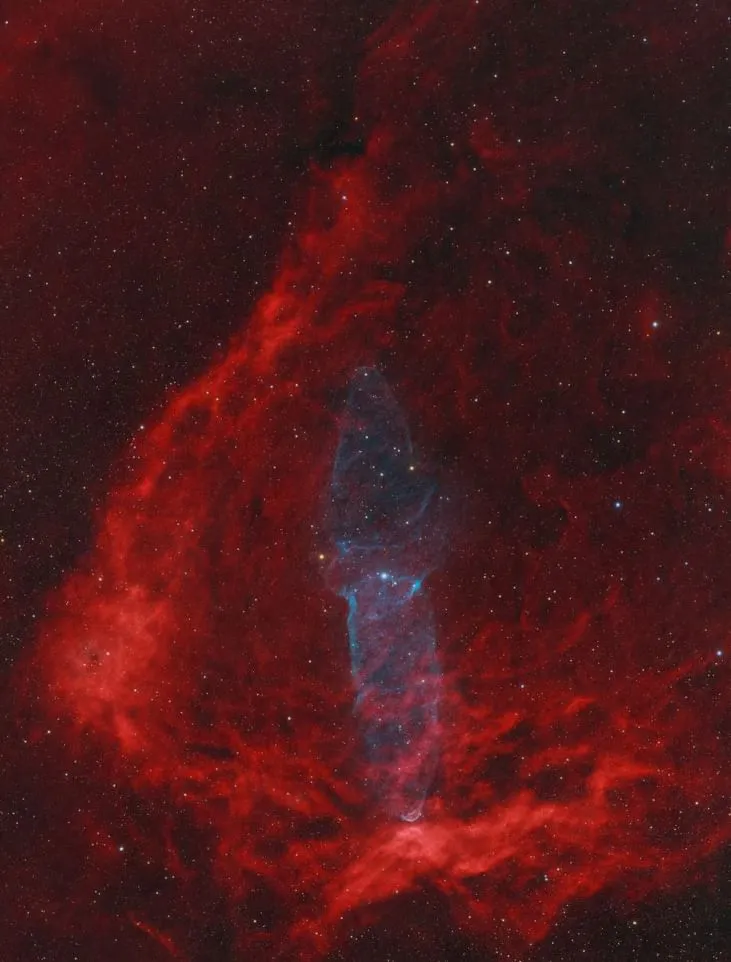 مرصد الختم" ينجح في تصوير "سديم الحبار" من سماء الإمارات