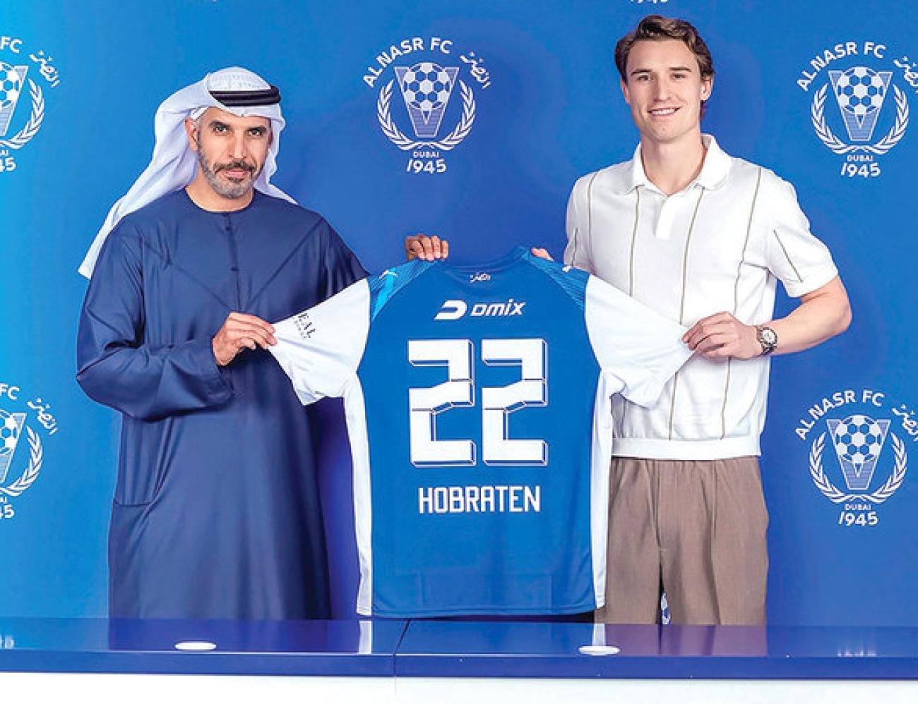 النصر يتعاقد مع المدافع النرويجي ماريوس هويبراتين لموسم ونصف